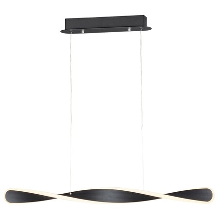 Et2 Pirouette 1-Light Led Pendant E24155-BK